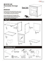 Door Unit Assembly Instructions (PDF) - Kitchen Source