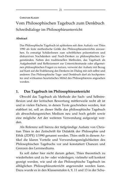 Heft 2.09 (PDF) - WISSENSCHAFT in progress