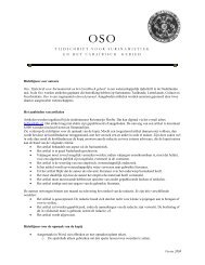 Richtlijnen voor auteurs OSO - kitlv