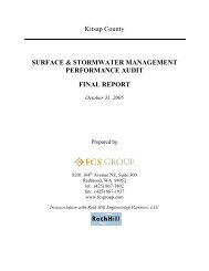surface & stormwater management performance audit final report