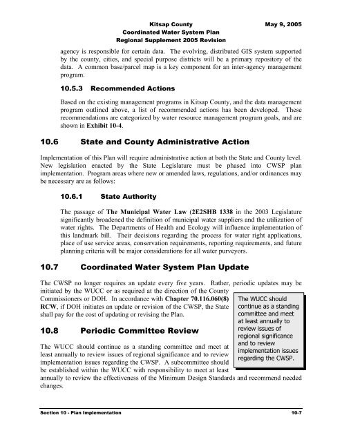 Coordinated Water System Plan - Kitsap County Government