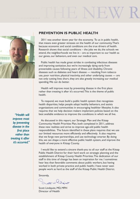 ANNUAL REPORT 2011 KITSAP PUBLIC HEALTH DISTRICT