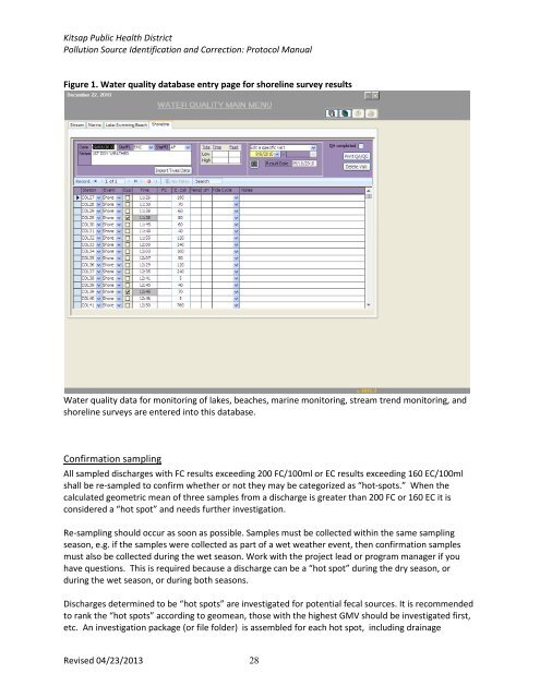 (PIC) Protocol Manual - Kitsap Public Health District