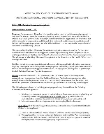 Kitsap County Building Regulations Kitsap County Building Regulations