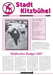 Stadtzeitung Februar 2007 - KitzbÃ¼hel
