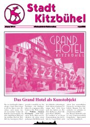 Stadtzeitung August 2006 - KitzbÃ¼hel