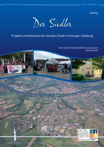 "Der Siedler" Ausgabe 02/2013 - Stadt Kitzingen