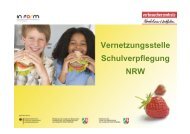 Speiseplangestaltung - Verbraucherzentrale NRW - kivi eV