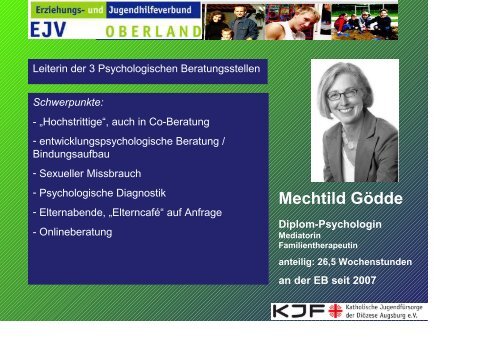 Informationen zu den Psychologischen ... - Kjf-augsburg.net