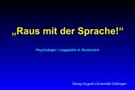 Raus mit der Sprache - Kjp-muehlhausen.de