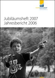 Jubiläumsheft 2007 Jahresbericht 2006 - Klinik Sonnenhof