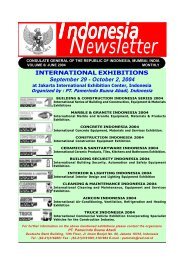 Indonesia Newsletter (June 2004) - KJRI Mumbai