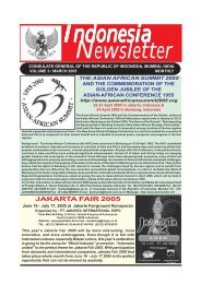 Indonesia Newsletter (March 2005) - KJRI Mumbai