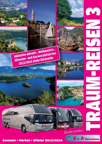 Katalog zum Download als PDF - k&k Busreisen