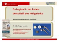 Es beginnt in der Leiste: Verschleiß des Hüftgelenks ...