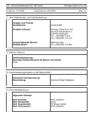 Sicherheitsdatenblatt Alu-Butyl Klebeband