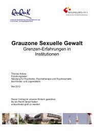 Vortrag: Grenzerfahrungen (Mai 2013) - Kinderkrankenhaus ...