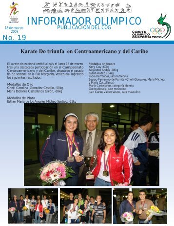 INFORMADOR OLIMPICO - Comite Olimpico Guatemalteco