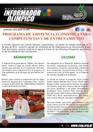 boletin-043 - Comite Olimpico Guatemalteco