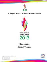 Balonmano - Comite Olimpico Guatemalteco