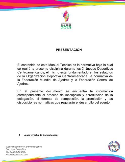 Ajedrez - Comite Olimpico Guatemalteco