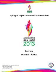 Esgrima - Comite Olimpico Guatemalteco