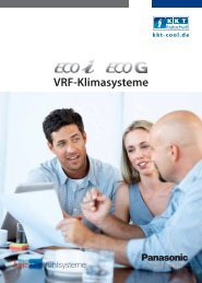 VRF-Klimasysteme - KKT-Cool