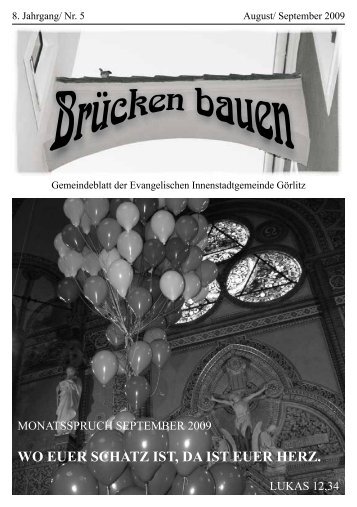 Brücken bauen Nr. 5 2009 - Evangelischer Kirchenkreisverband ...