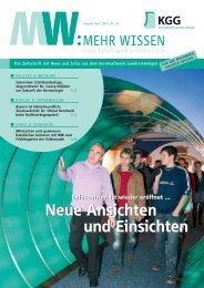 Neue Ansichten und Einsichten Neue Ansichten und Einsichten