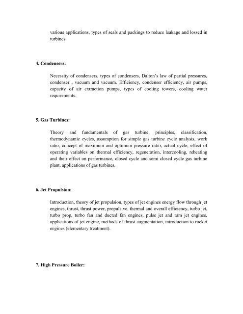 BE Mechanical 2003 Structure - K. K. Wagh Education Society