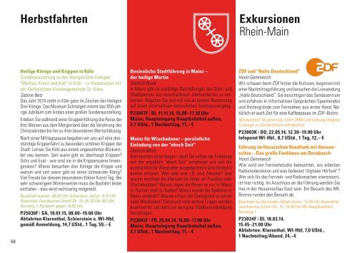 Gerade erschienen: Programm FrÃ¼hjahr/ Sommer 2014 - Klarenthal