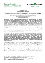 Download PDF document here - Klasmann Deilmann
