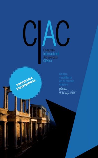 Descargar programa preliminar (PDF) - Congreso Internacional de ...