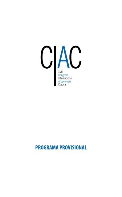 Descargar programa preliminar (PDF) - Congreso Internacional de ...