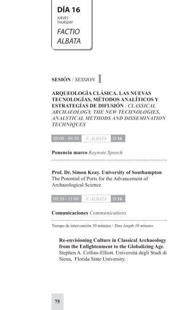 Descargar programa preliminar (PDF) - Congreso Internacional de ...