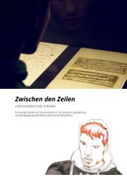 Projekthandbuch Zwischen den Zeilen - Klassik Stiftung Weimar