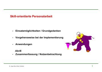 Personalentwicklung - Prof. Dr. Bruno Klauk