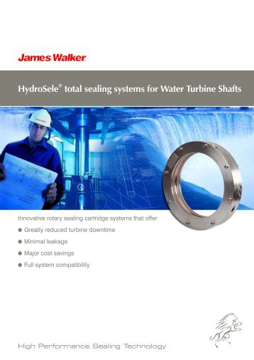 HydroSele total sealing systems for Water Turbine Shafts