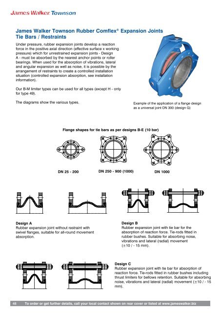 ComflexÂ® Rubber Expansion Joints Engineering Guide