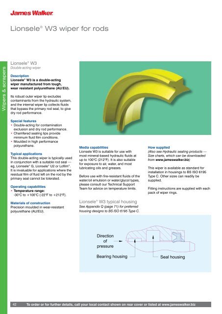 Hydraulic Sealing Guide