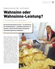 Diabetes und Ironman Extremleistung - Klaus-Poettgen