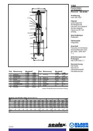 Flachschieber mit Keilplatten PN 2,5-10 DN 40-600 AusfÃ¼hrung ...