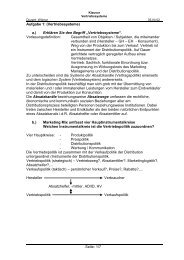 Vertiebssysteme Altklausur.pdf - Klausurenpool