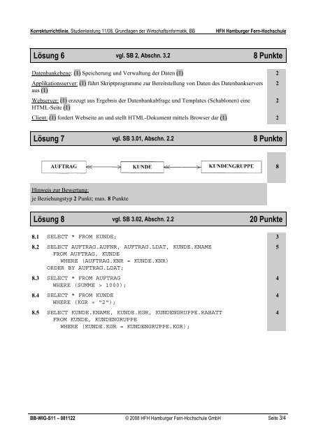 8 Punkte - Klausurensammlung HFH Hamburger Fern Hochschule ...