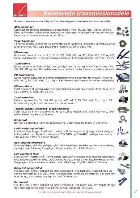 Rotafix dansk katalog - Brd. Klee A/S