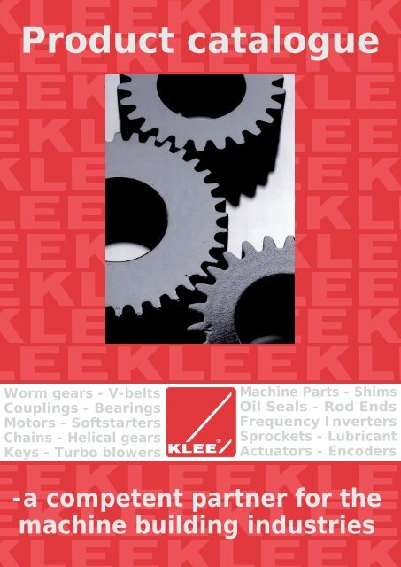 Total Product catalogue - Brd. Klee A/S