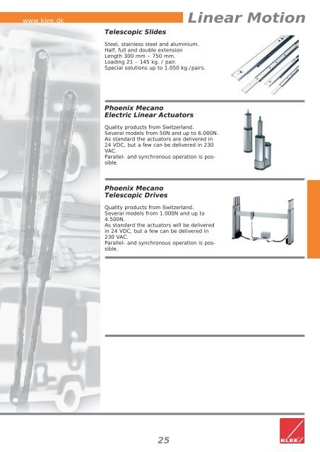 Total Product catalogue - Brd. Klee A/S