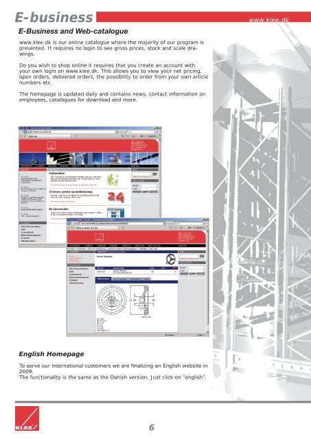 Total Product catalogue - Brd. Klee A/S