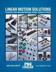 LINEAR MOTION SOLUTIONS - Brd. Klee A/S