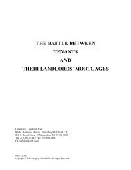 the battle between tenants and their landlords' mortgages